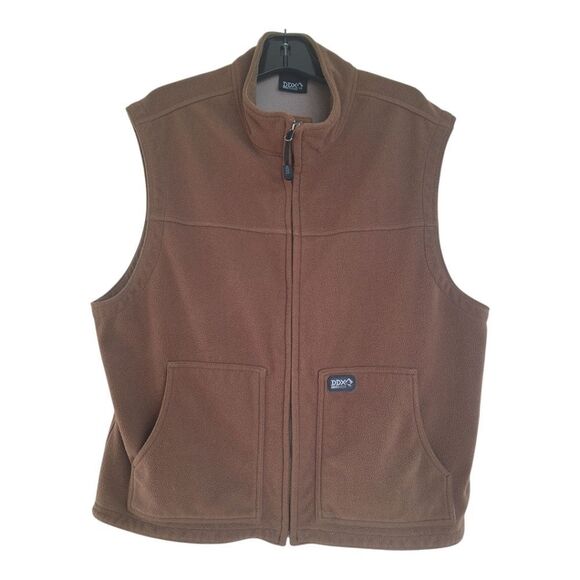 DDX Dri Duck Brown Flex Vest Men XL Outdoor Workwear Hunting Winter Performance - Picture 2 of 16